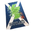 Elgate MAP OF SCOTLAND TEA TOWEL