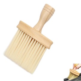 Brush, Soft for Cleaning, For Car Interior Car Wash, Dust, Cleaning Detail, Bristle, High Density, Car Detail, Interior, Wheel, Wet and Dry, Dirt Removal, Wash, 5.9 inches (15 cm), Wooden