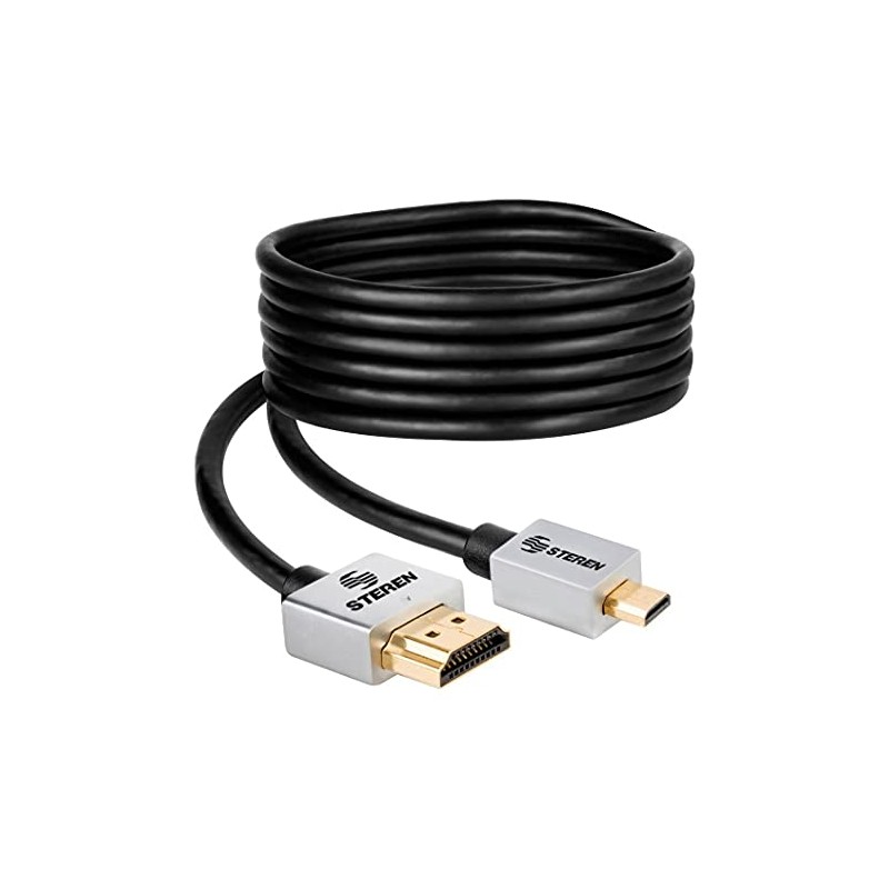 Cable Micro Hdmi A Hdmi Ultra Delgado, De 1.8m |