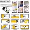 Combination Square 300mm(12") Adjustable Carpentry Square Stainless Steel Angle Ruler