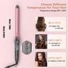 Electric Temperature Control Hair Curler, Portable Heated Curling Iron, Hair