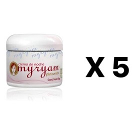 Myryam Crema Noche Piel Sensible Con 5 Piezas La Original
