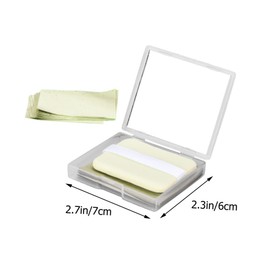 SUPVOX Face Oil Absorbing Paper Blotting Sheets Facial Cleaning Paper 1 Set Compact Design