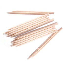 Wooden Orange Sticks Nail Cuticle Stick for Pusher Remover Manicure Art Pedicure Pedicure Tools 100PCS Orange Sticks Wood Cuticle Pusher Wooden Nail Cuticle Stick Orange Sticks for Nails