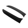 1 Pair Left Right Gloss Black Rear Window Side Spoiler