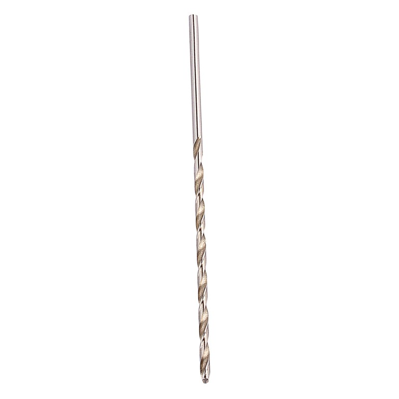 4 mm Twist Drill Bit Straight Shank HSS Extra Long