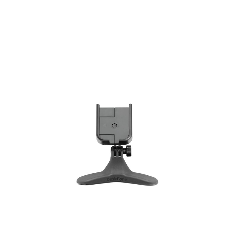 WeatherTech DeskFone - Universal Desktop Cell Phone Holder (Red Billet