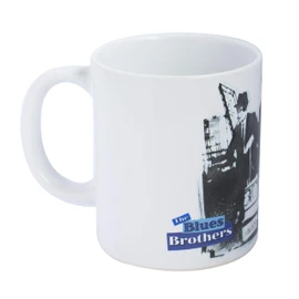 Close Up 62180 The Blues Brothers Tasse "Classic Movies" - weiß, bedruckt, Keramik, Füllmenge ca. 320 ml., kommt in Geschenkverpackung.