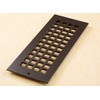 Reggio Register Square Series Oil-Rubbed Bronze Cast Aluminum Grille with