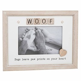 Shudehill Giftware Scrabble Sentiments Frame - Dog Photo Frame