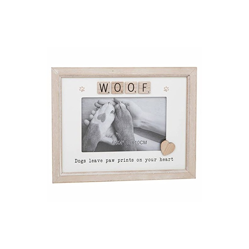 Shudehill Giftware Scrabble Sentiments Frame - Dog Photo Frame
