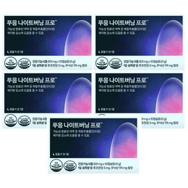 Puung Night Burning Pro Xantizen 10 capsules x 5 boxes / 푸응 나이트버닝 프로 잔티젠 10캡슐 x 5박스