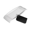 FACKELMANN Spaetzle Grater with Dough Scraper, White, Plastic Spätzle Slicer,