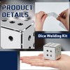 Therwen 3 Pcs Welding Kit 1.5 Inch Welding Coupons Aluminum