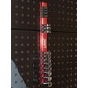 Proferred S49001 Magnetic Aluminum Socket Rail, 1/4" Drive, 12"