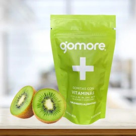 Gomore Gomitas Con Vitaminas Sabor Kiwi 90 G                                                                                                          