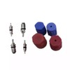 11Pcs/set R134a Auto Car-Air Conditioning Valve Core A/C System Caps