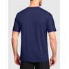 5 Pack Men's Dry Fit Moisture Wicking Performance Tshirts Mesh