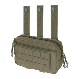 EXCELLENT ELITE SPANKER Tactical Molle Bag EDC Admin Pouch Bags Tactical Drop Bag with Fastening for Tactical Vest (RGN)