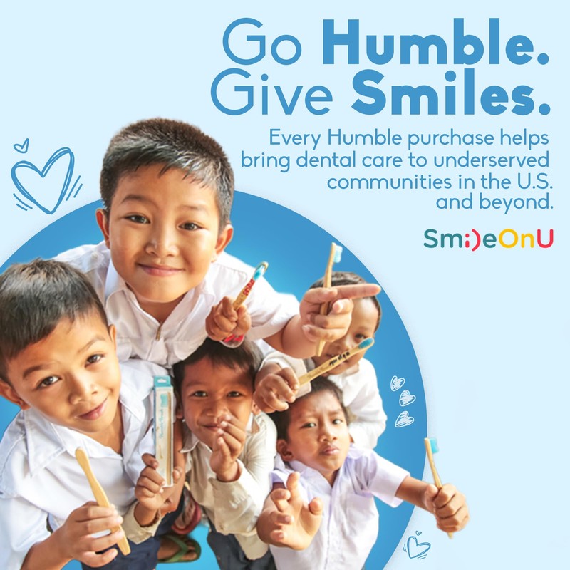 The Humble Co Fluoride-Free Chewable Toothpaste Tablets, Mint - Bite,