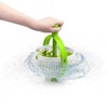 Kitchen Drainage Basket Colander Salad Spinner Colander Folding Handle