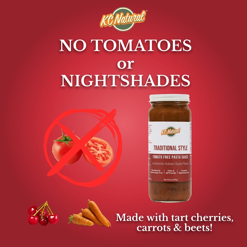 KC Natural | Traditional Style Tomato Free Pasta Sauce |