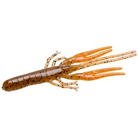 Zoom Big Critter Craw, 4 1/2", Pumpkin/Orange Claw