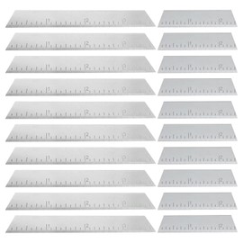 JRSHOME 2025 Upgraded Replacement Blades, 10pcs Blades for 2-1/2" and 10pcs Blades for 3-7/8", 2-1/2" Blades for Accu-cut 37310/Handi-Cut 37300 37200, 3-7/8" Blades for Handi Cut 37301