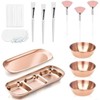 Gold Skincare - Kit de mezcla de 3 cuencos y