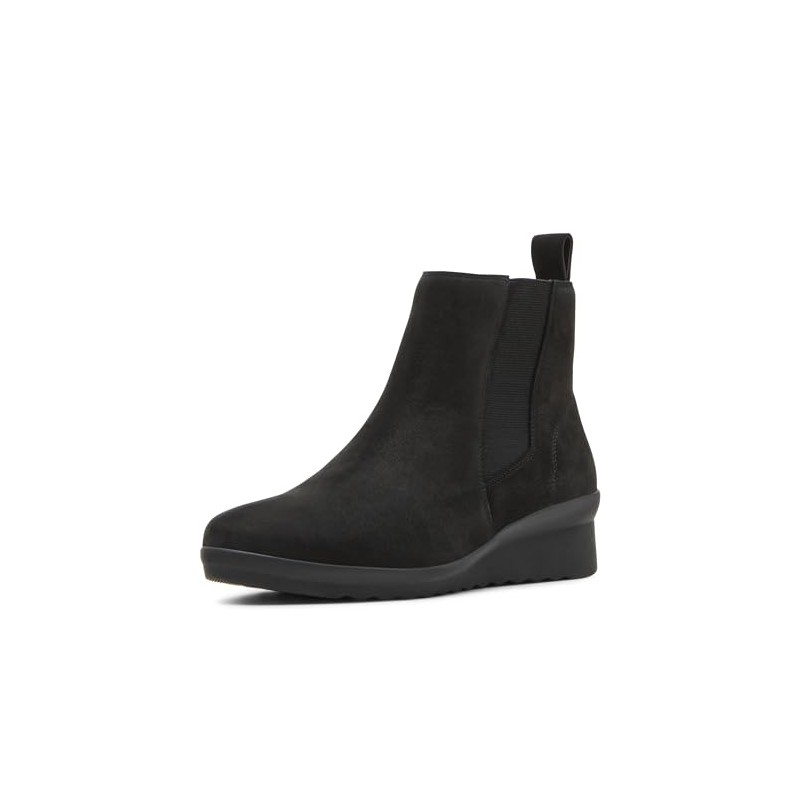 Blondo Women's Waterproof Shaya Ankle Boot, Black Nubuck, 6.5