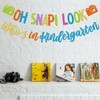 Little Man Oh Snap! Look Who’s in Kindergarten Banner, Back