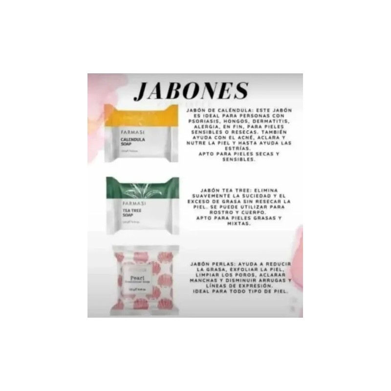 Jabón Facial Tea Tree Dr. C Tuna Farmasi +3 Piezas
