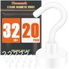 Neosmuk Magnetic Hooks, Cruise Ship Essentials, 32lb+ Heavy Duty Magnetic