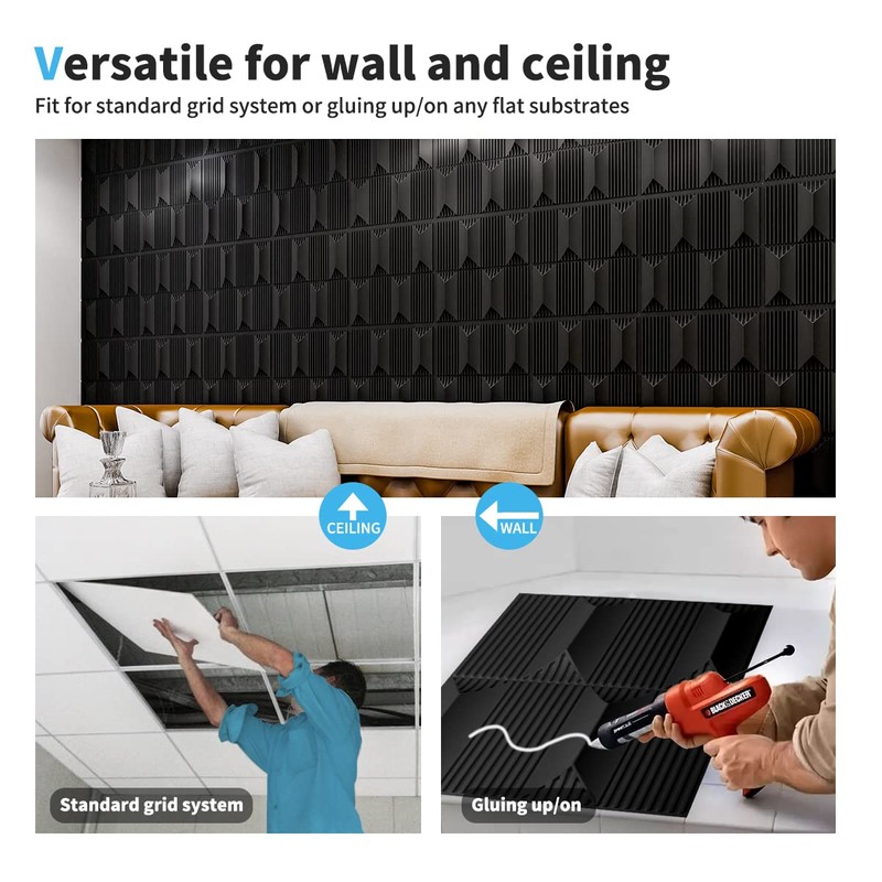 Art3dwallpanels PVC 3D Wall Panel for Interior Wall Décor, 19.7"
