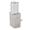 Worm Gear Motor High Torsion 12mm Single Shaft Self Locking