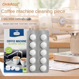 DORTHEA Cleaning Tablets for Miele Coffee Machines, 10 Tablets, Coffee Maker Pots Descaling & Cleaning Tabs, Descaling & Cleaning Tablets for Automatic Espresso Machines