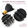 SUYIAPIY Boho Hair for Braiding Curly Braiding Hair Deep Wave