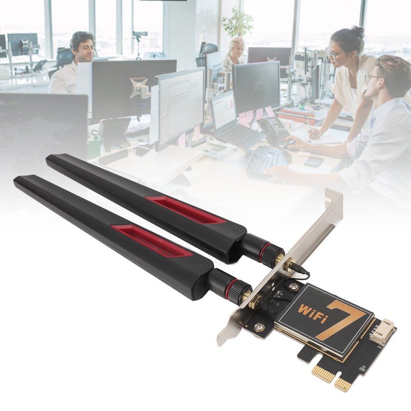 BE200NGW 8774Mbps PCIE WiFi Card Three Band Wireless Network Card