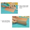 Crystiles Aluminum Peel and Stick Backsplash Tile Panels - 3"x6"