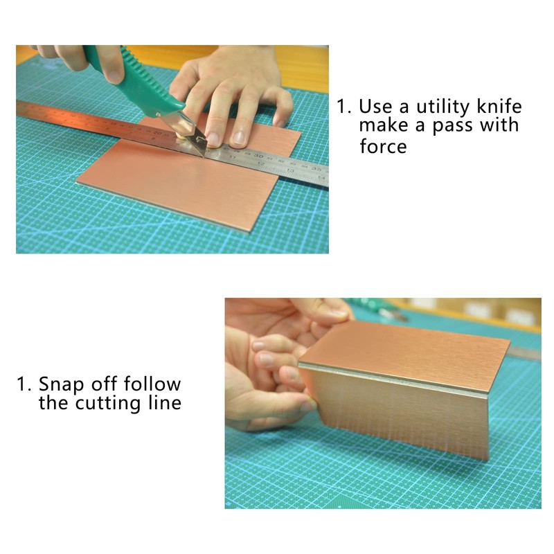 Crystiles Aluminum Peel and Stick Backsplash Tile Panels - 3"x6"