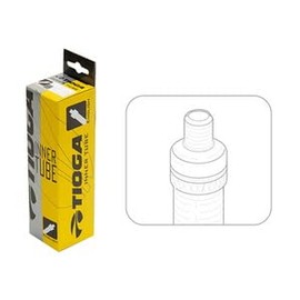 Tioga Inner Tube (English) 0.8 x 0.04 - 0.05 inches (20 x 1.10 - 1.20 mm), Valve Length: 1.1 inches (27 mm)