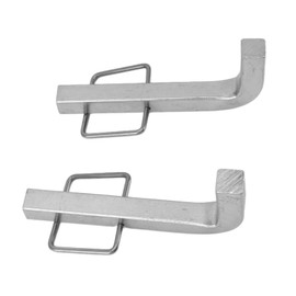 Snap L Pins, 2pcs Steel L Pins Equalizer with Integrated Snap Clips for Weight Distribution Hitches