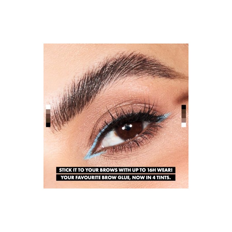 NYX Professional Makeup The Brow Glue, Tinted Eye Brow Gel,