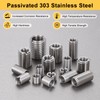 sourcing map 20pcs Thread Repair Inserts M8 x 1.25 Male