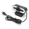 Webcam USB2.0 1080P HD 30FPS High Resolution LED Light PC