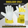 MK-Glove Robust Work Gloves Leather Men - Gardening Gloves with