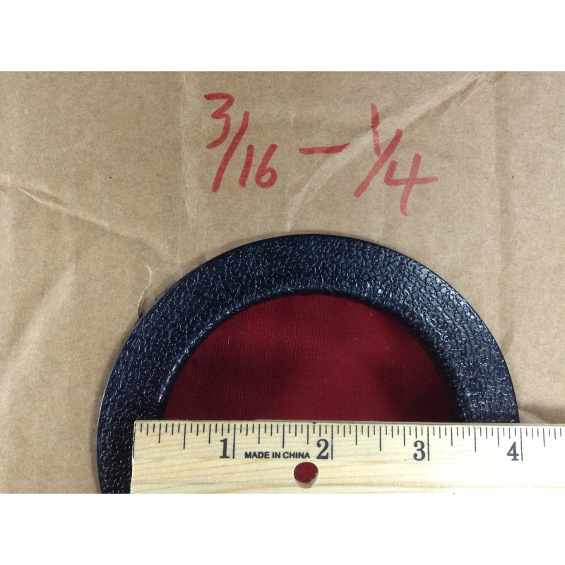 seachoice FLEX TRIM MOLDING BLACK 3/16" 1/4" VINYL TEXTURED EDGE