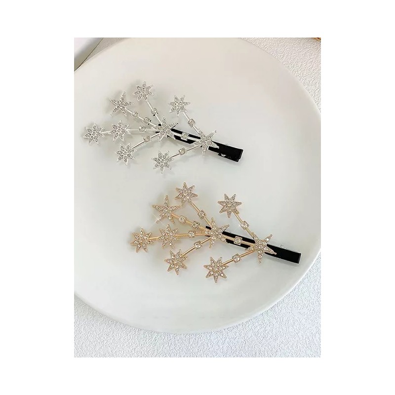 ACCESORIOS NEDA Broche Para Cabello De Estrellas Accesorio Tiara Elegante