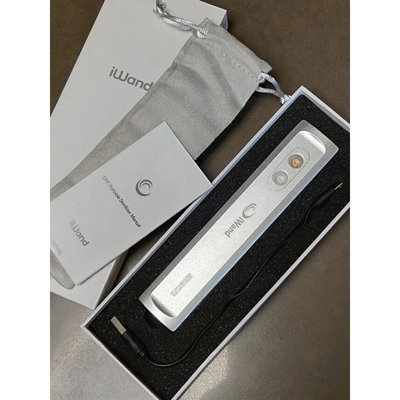 Optec New In Box iWand UVC-LED Portable Sterilizer Disinfection Device