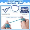 15 Rolls of Macrame Yarn, 3 mm x 30 m,